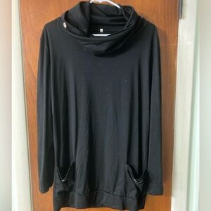 Loose Turtleneck with Pockets
